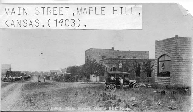 Main Street, Maple Hill 1903