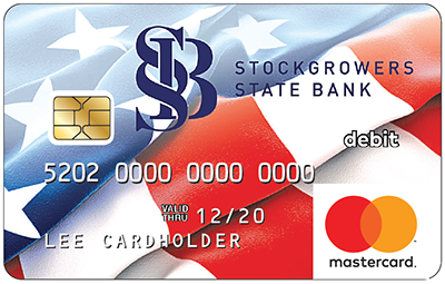 American Flag Debit Card
